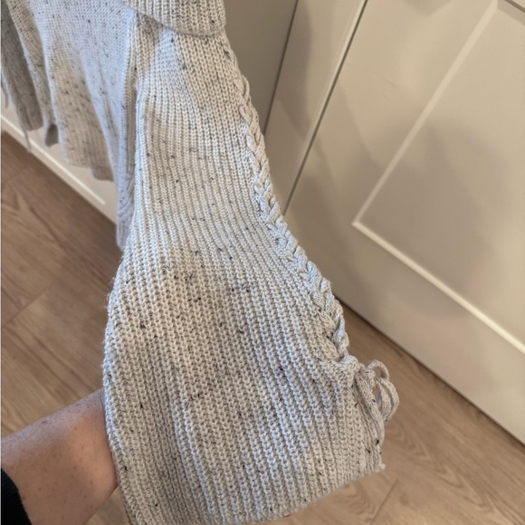 American Rag Gray Cowl Neck Sweater - Picture 5 of 6